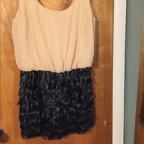 As U Wish Dresses & Skirts - As U Wish nude and black dress